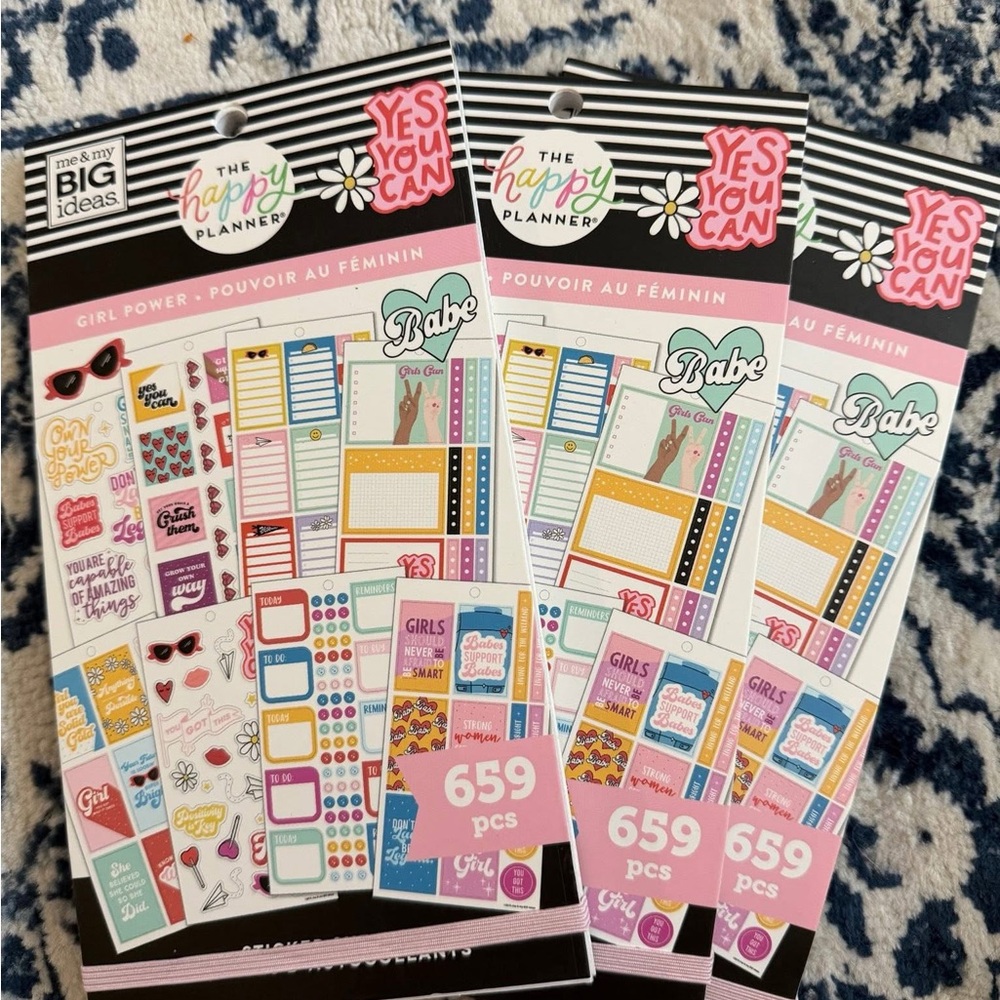 Happy Planner Sticker Packs - Colorful Assorted Sheets - Picture 4 of 5